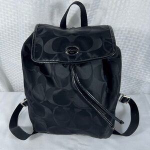Coach Getaway Signature Packable Backpack EUC